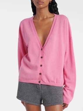 Lisa Yang Abby Cashmere Cardigan in Sakura Pink Size 0 (XS)